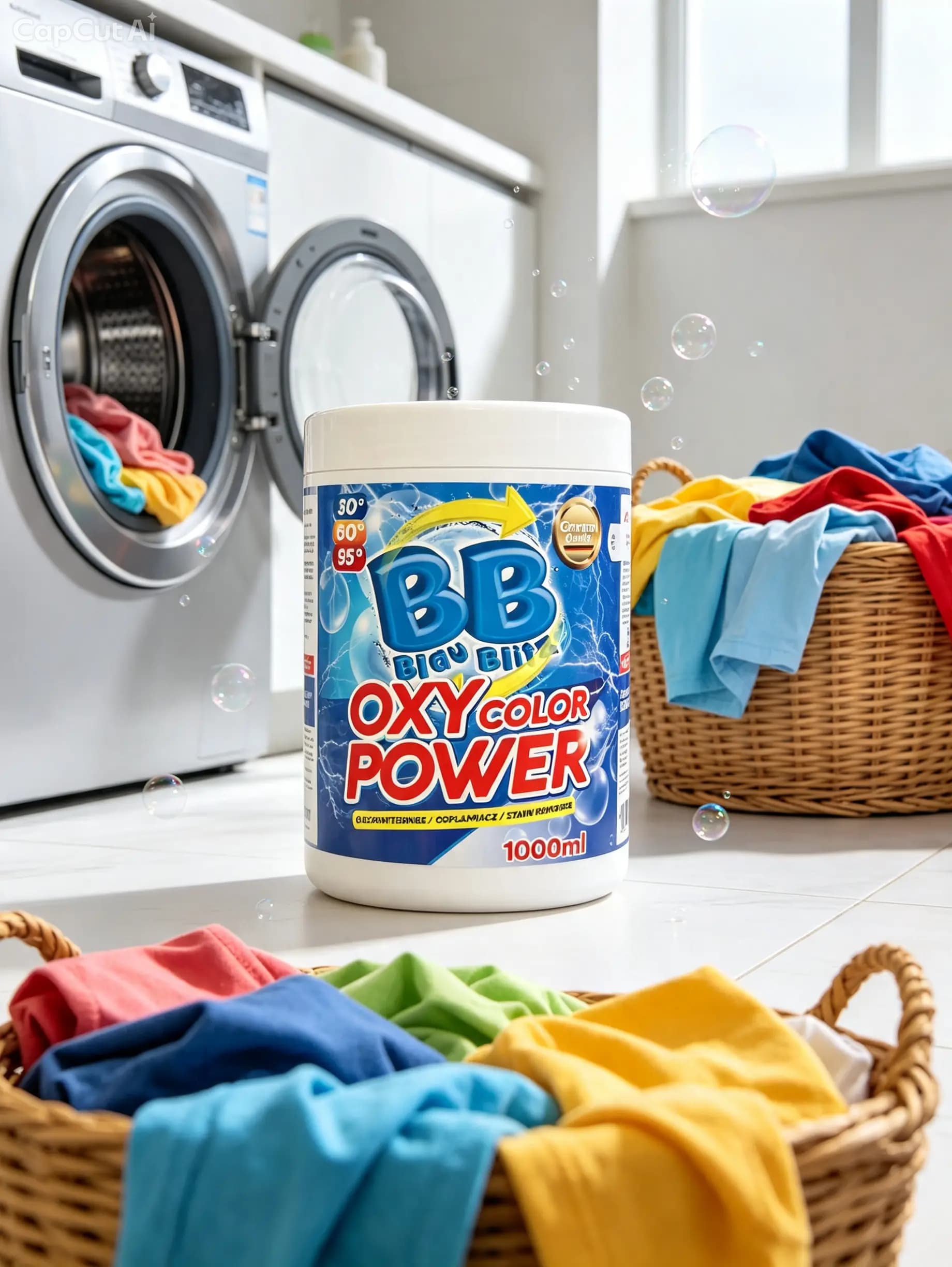 BB Blau Blitz Oxy Color Power hapnikupõhine pulbriline plekieemaldaja värvilisele pesule 1000 ml – ShopDe.ee