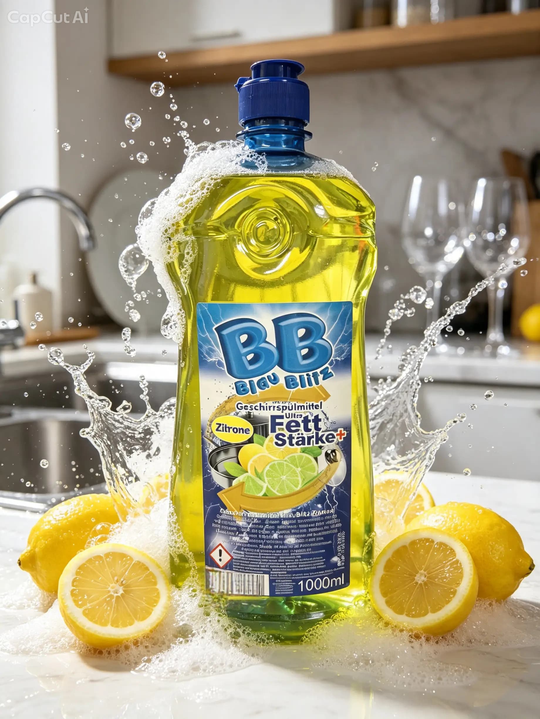 Blau Blitz Zitrone kontsentreeritud käsinõudepesuvahend 1000 ml – ShopDe.ee